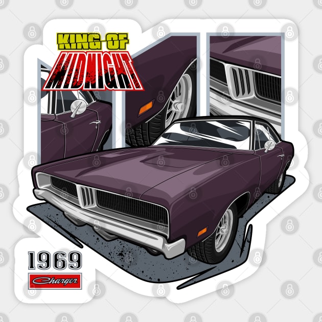 Charger 1969 Sticker by WINdesign